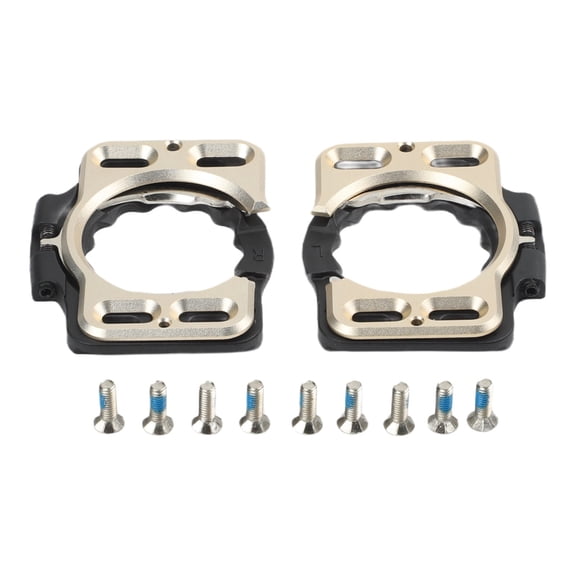 For X1/X2 Compatible Lightweight Bicycle Pedal Cleats Designed Specifically for Speedplay and For Pave Models Using T7075 Aluminum