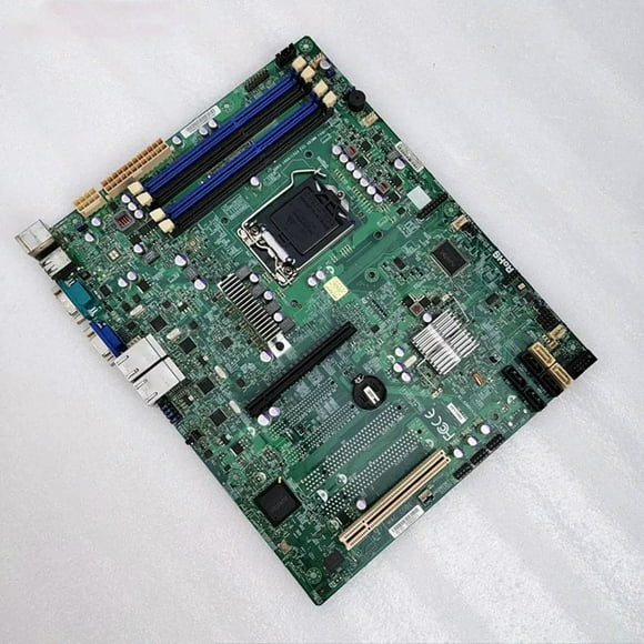 For X9SCI-LN4 For Four Gigabit LAN Card Server ATX Motherboard 1155 C204 E3-1200 v2 Series 2/3rd Gen i3