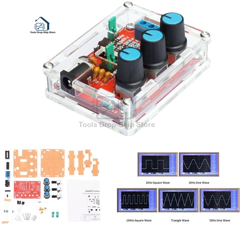 For XR2206 Highprecision Signal Generator DIY Parts With Shell