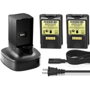 Rechargeable Battery Pack for Xbox 360 Controller Battery 4800mAh, Dual Charger Station Dock for Xbox 360 Battery