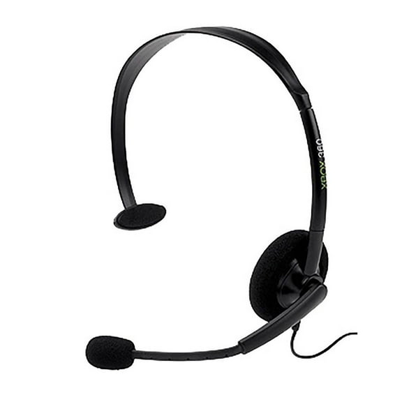 For Xbox 360 Headset with Mic Wired - Black (Microsoft)