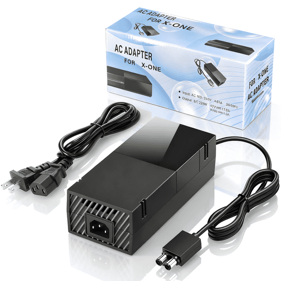 Replacement Charger for Xbox One Power Supply Xbox One Power Brick Box Block, Power Cord Also Fit for Microsoft Xbox One 220W 135W
