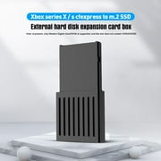 Aousin For Xbox Series X/S External Host Hard Drive Conversion Box m.2 Expansion Card Box 32G Bandwidth One Card Dual Purpose