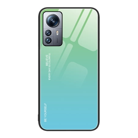 For Xiaomi 12 Pro Gradient Color Glass Case