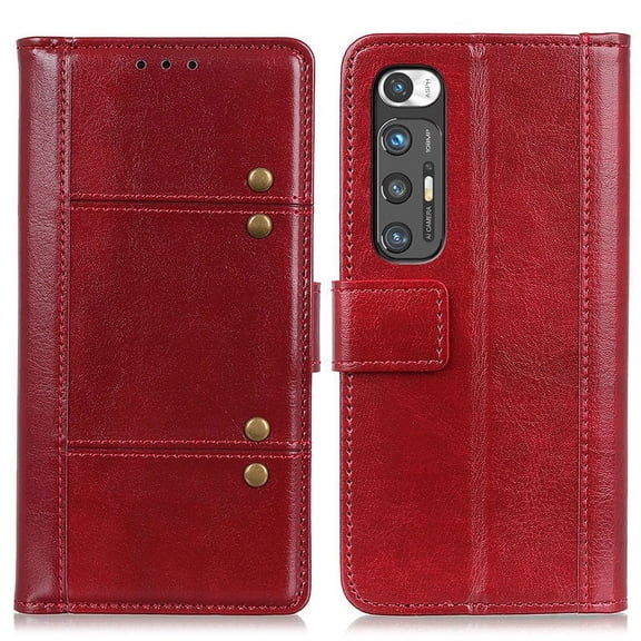 For Xiaomi Mi 10S Peas Crazy Horse Texture Horizontal Flip Leather Case with Holder & Card Slots &