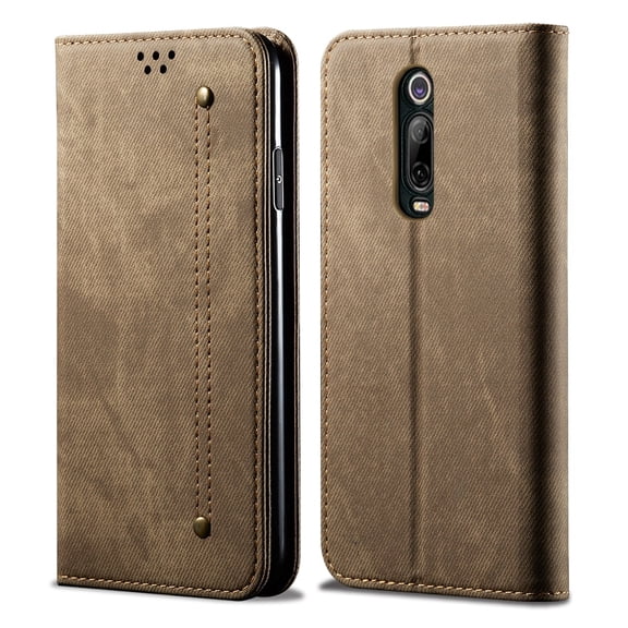 For Xiaomi Mi 9T Pro / Redmi K20 Pro Denim Texture Casual Style Horizontal Flip Leather Case with