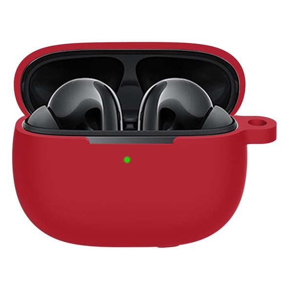 For Xiaomi Mi Flipbuds Pro Earphone Silicone Protective Case With Key Ring