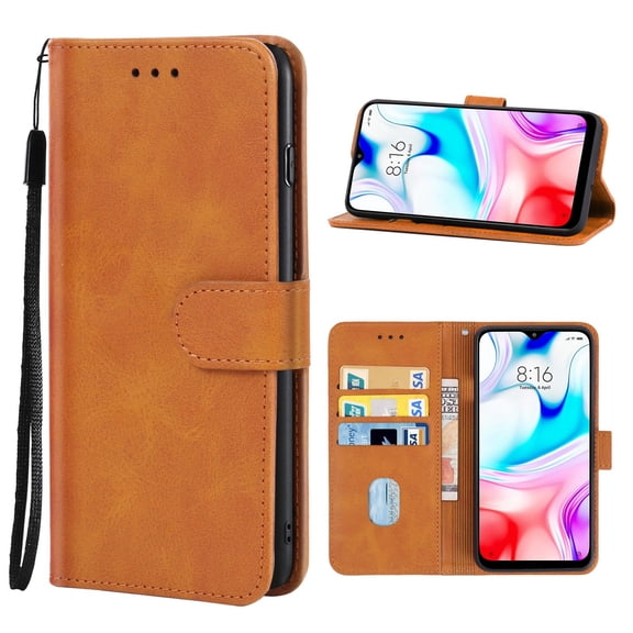 For Xiaomi Redmi 8 Leather Phone Case
