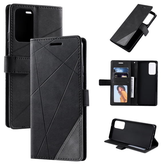 For Xiaomi Redmi Note 11 Pro Skin Feel Splicing Leather Phone Case