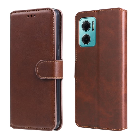 For Xiaomi Redmi Note 11E / Redmi 10 Prime+ 5G Classic Calf Texture Flip Leather Case