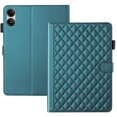 thumbnail image 1 of for Xiaomi Redmi Pad 2 Pro 12.1/Poco Pad M1 12.1 Inch 2025 Case, Rhombus Pattern Multiple Viewing Angles Stand Slim Folio Cover (Green), 1 of 6
