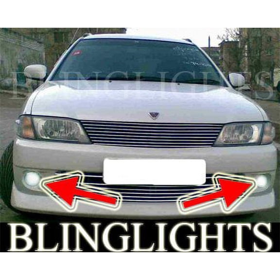For Y11 Nissan Wingroad Halo Fog Lamps Driving Lights Kit Bumper Angel Eyes