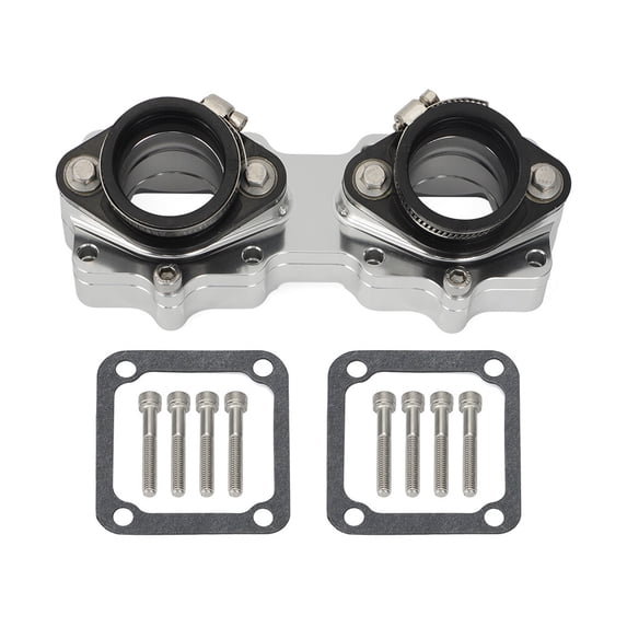 For Yamaha Banshee 350 ATV 1987-06 Billet Intake Manifolds Boots 33 34 35mm Carb