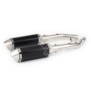 For Yamaha FJR 1300 2001 to 2020 FJR1300 Escape Motorcycle Exhaust Muffler With Mid Link Pipe Slip-on