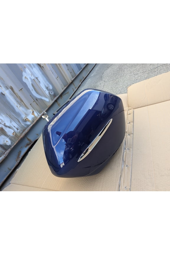 For Yamaha FJR1300 FJR 1300 Saddlebag Left Side Cases Trunk Pannier, Blue