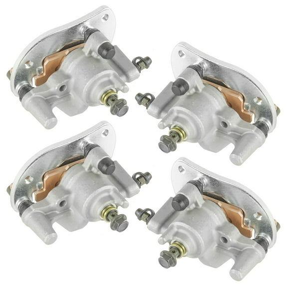 For Yamaha Grizzly 700 YFM700 2007-21 Front and Rear LH RH Brake Caliper w/Pads