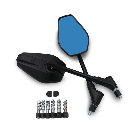 For Yamaha Motorcycle Rearview Mirror Samyang For Suzuki For Harley Scooter CNC Rearview Mirror Reverse
