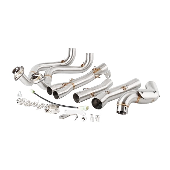 For Yamaha Tenere 700 2021-2024 T7 XTZ 700 690 Escape Motorcycle Exhaust Muffler High Position Header Link Pipe 51MM Slip-on