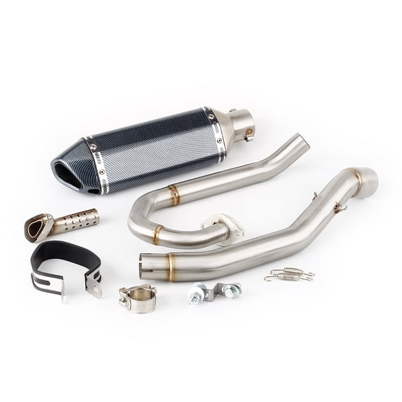 For Yamaha WR 125 2009 to 2017 WR125R WR125X WR125 R / X Escape Slip-on Motorcycle Exhaust Muffler With Header Link Pipe