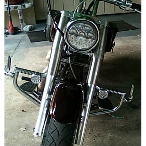 For Yamaha XV1600A RoadStar WildStar LED Driving Lights Fog Lamps Wild Road Star Foglights Foglamps Kit