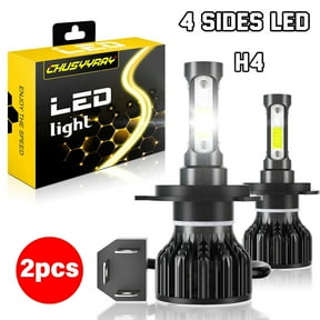 For Yamaha YZF R1 1998-2003 YZF R6 1999-2002 Motorcycle LED Headlight Bulbs Kit 6000K White 2 Pack