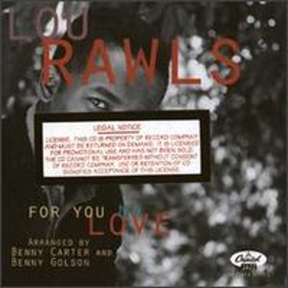 For You My Love (CD) by Lou Rawls