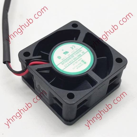 For Young Lin DFB402024H DC 24V 2.4W 40x40x20mm 2-Wire Server Cooling Fan