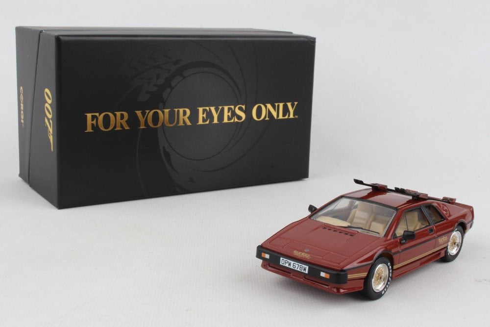 Lotus Esprit Turbo Corgi 1:36 de James Bond no Filme 007 Somente para