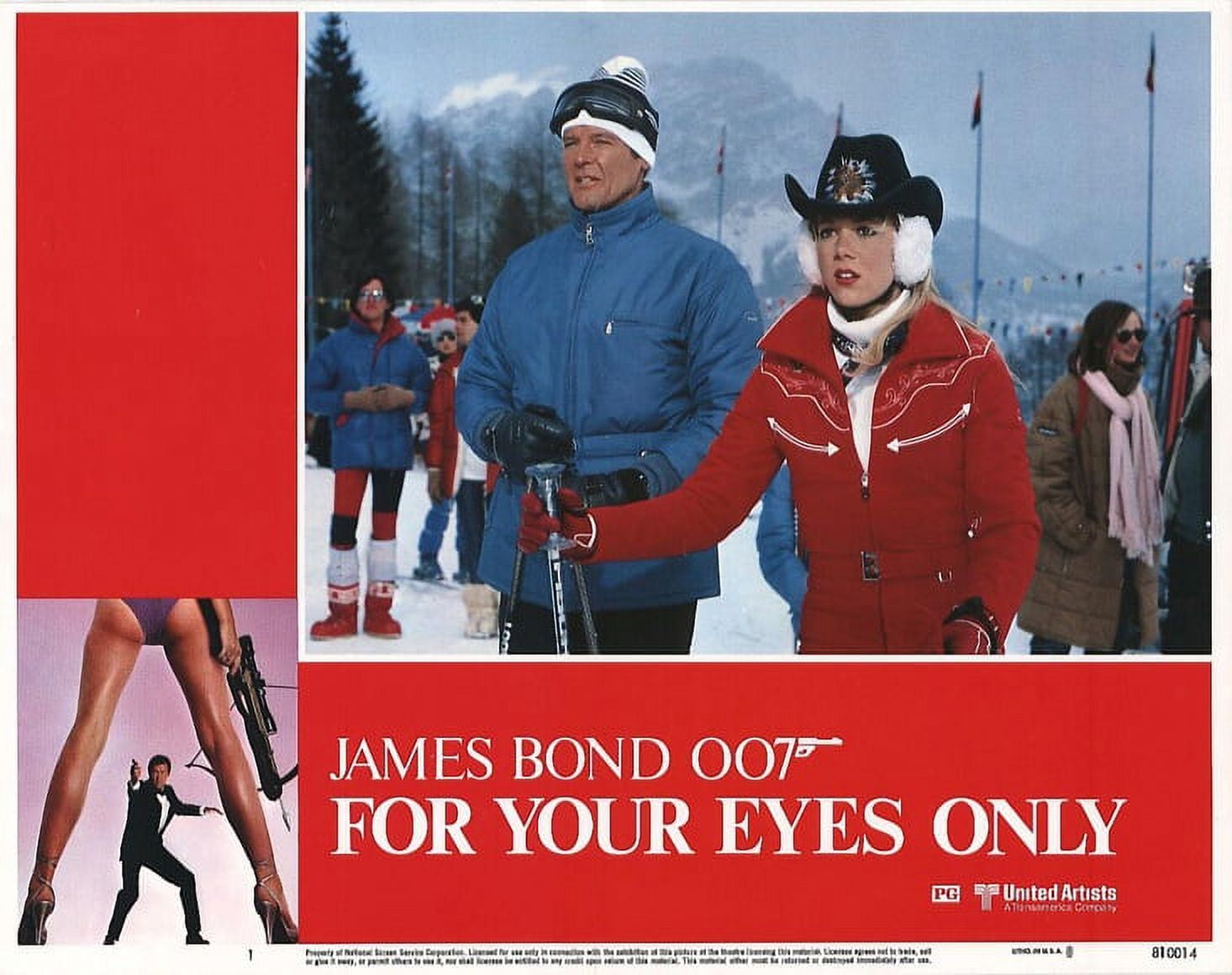 For Your Eyes Only movie POSTER (Style A) (11" x 14") (1981)