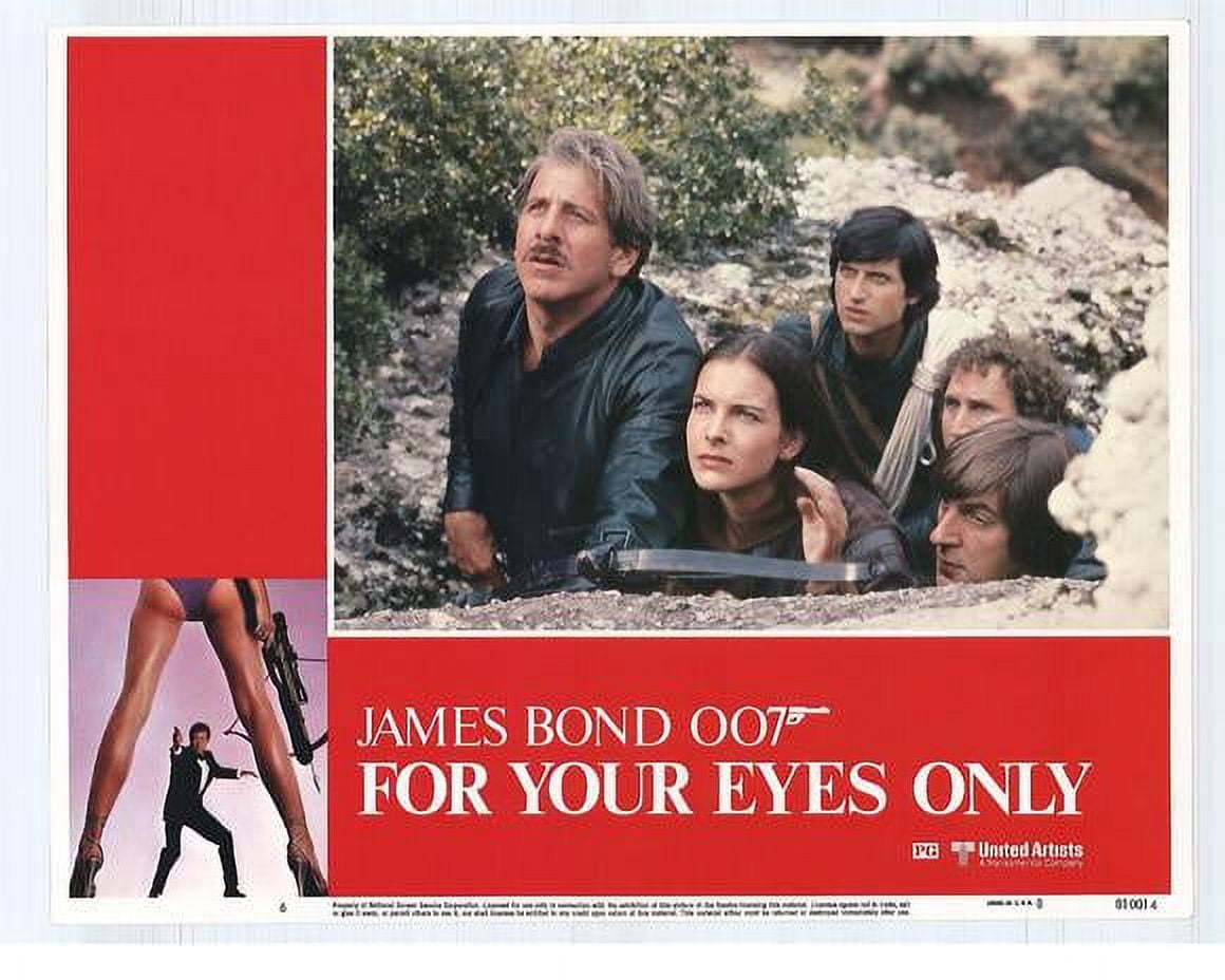 For Your Eyes Only movie POSTER (Style F) (11" x 14") (1981)