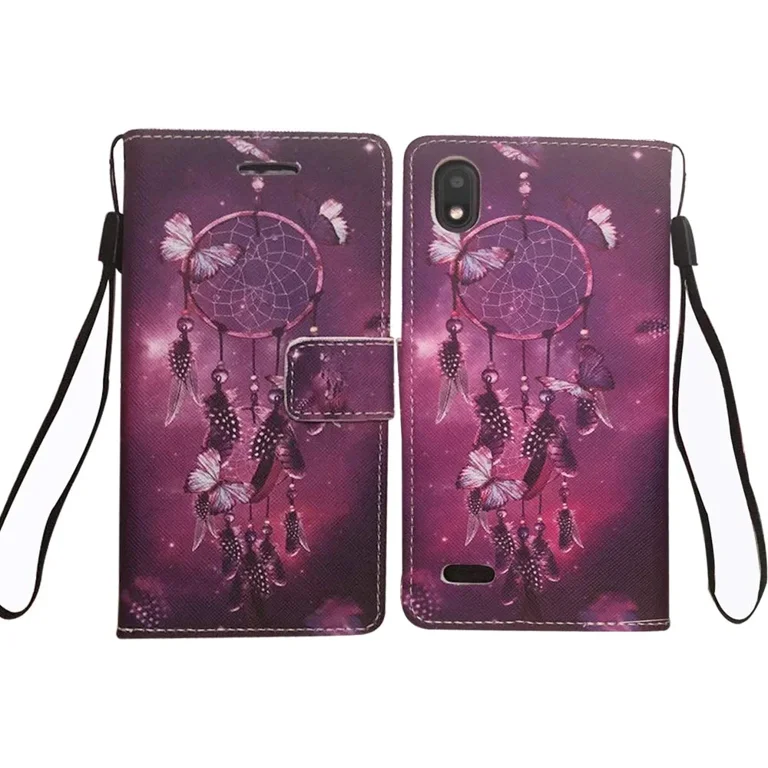 For ZTE Blade T2 Lite Z559DL Wallet Cover Phone Case Purple - Main Image