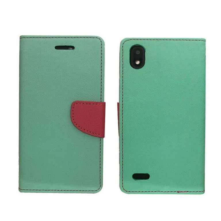 For ZTE Blade T2 Lite Z559DL Wallet Cover Phone Case Teal