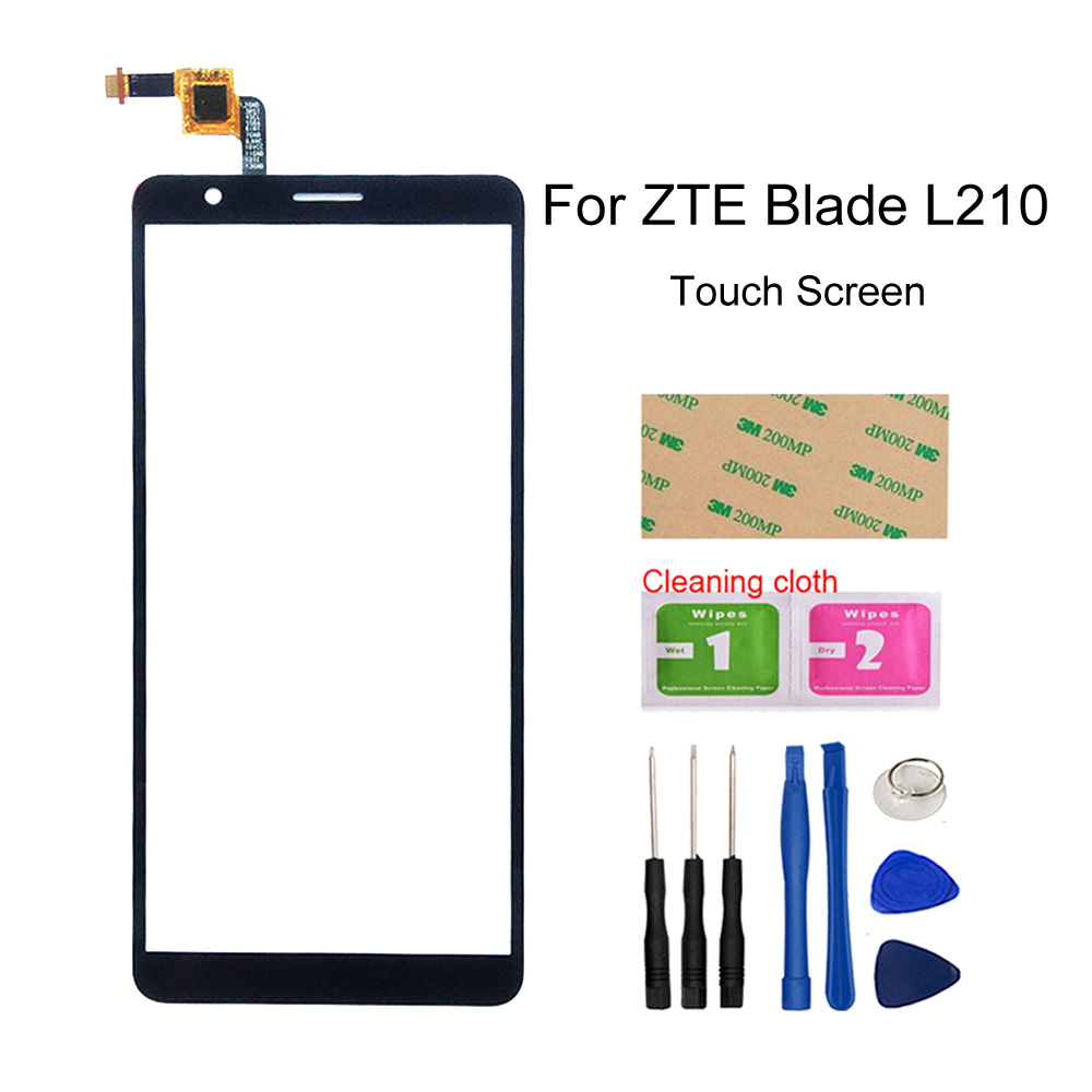 For ZTE L210 Front Glass Panel Lens Sensor For ZTE Blade L210 LCD