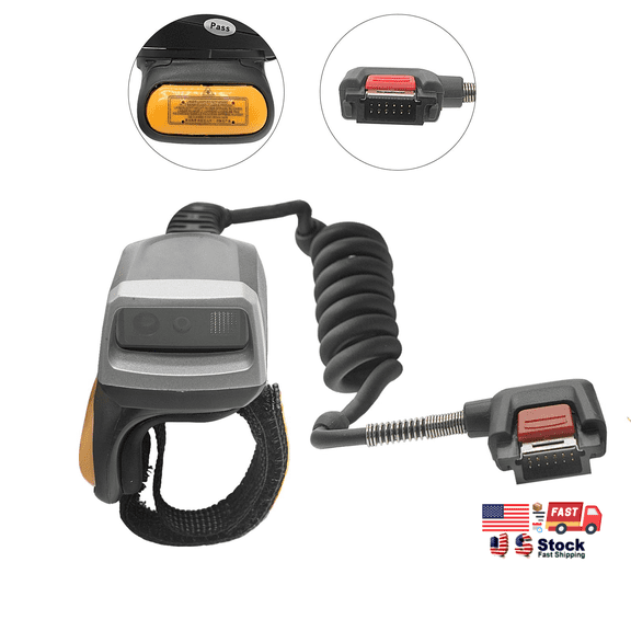 For Zebra Symbol RS5000 -LCFSWR Finger Ring Barcode Scanner for WT6000 Corded