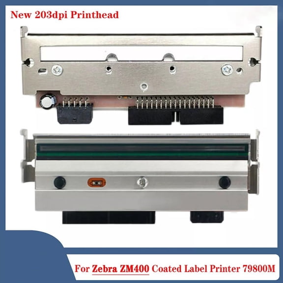 For Zebra ZM400 Thermal Printer Head Replacement High Speed Printing 203dpi