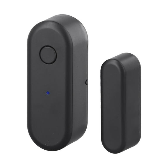 For Zigbee Door Sensor for Smart Home Platform Open Close Status Detection Works with For Zigbee Hub (Black)