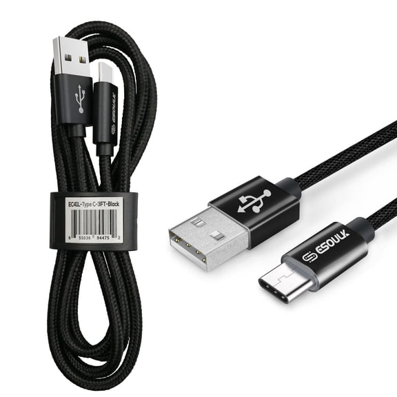 For at&t Calypso 4 U380AA 1X USB 3.1 Type C Cable to USB A USB C 3.0 Charger Cable