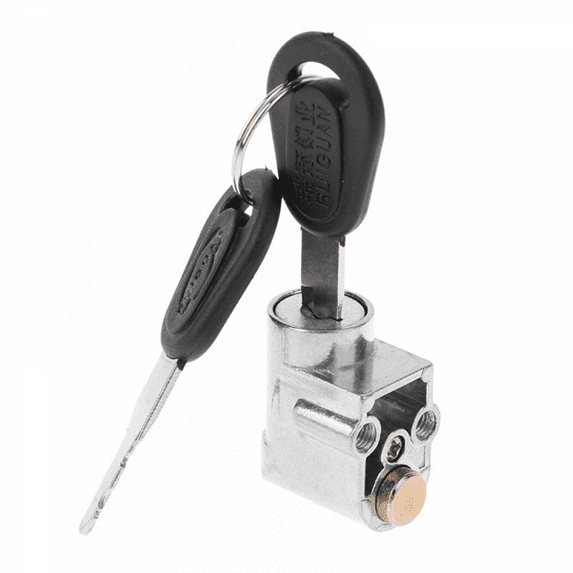 For e-bike motorcycle scooter battery lock lock cylinder lock + 2pcs key O8F5