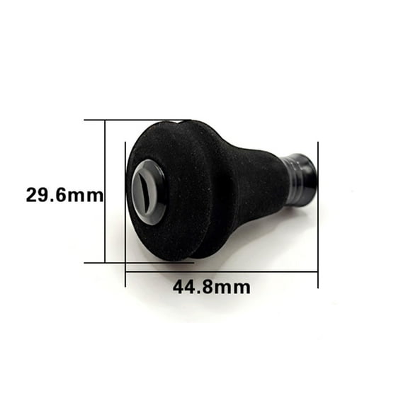For for Daiwa Eva Knobs 8.8G Spinner Baitcast Fishing Reel Handle Black