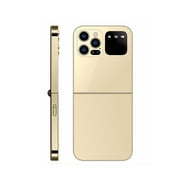 For i16Pro Mini Unlocked Flip Mobile Phone 2 SIM Card Small Display Foldable2024 G6K4