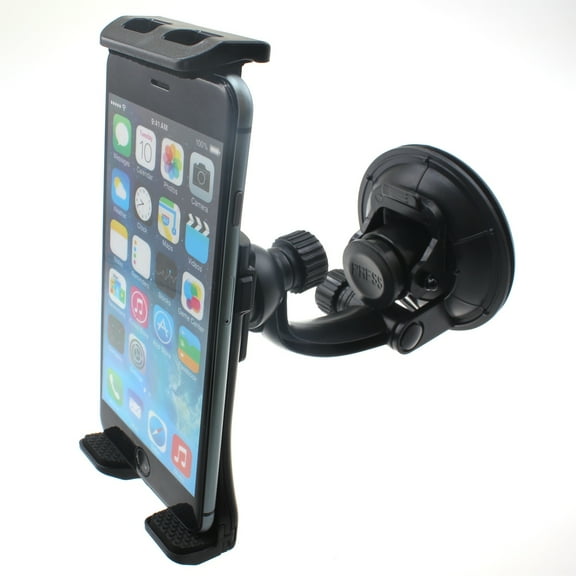 For iPad 10.2" (7th/8th/9th Gen) - Car Mount Dash Windshield Holder Strong Grip Cradle