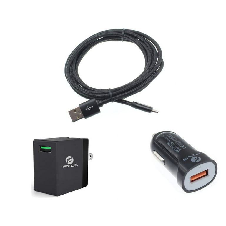 For iPad (7th/8th/9th Gen) Fast Home Car Charger MFi USB