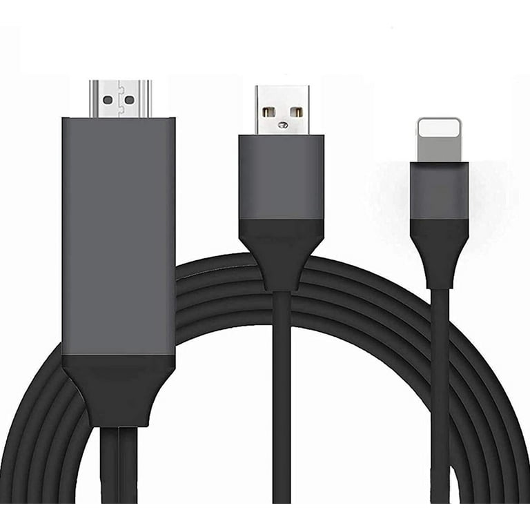 For iPad (7th/8th/9th Gen) USB to 4K HDMI Digital AV Cable