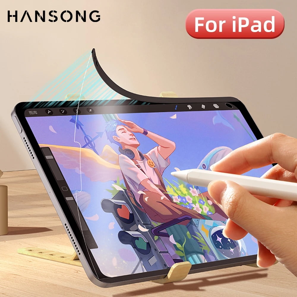 For iPad 10th Magnetic Paper Feel Film For iPad Pro 11 Air