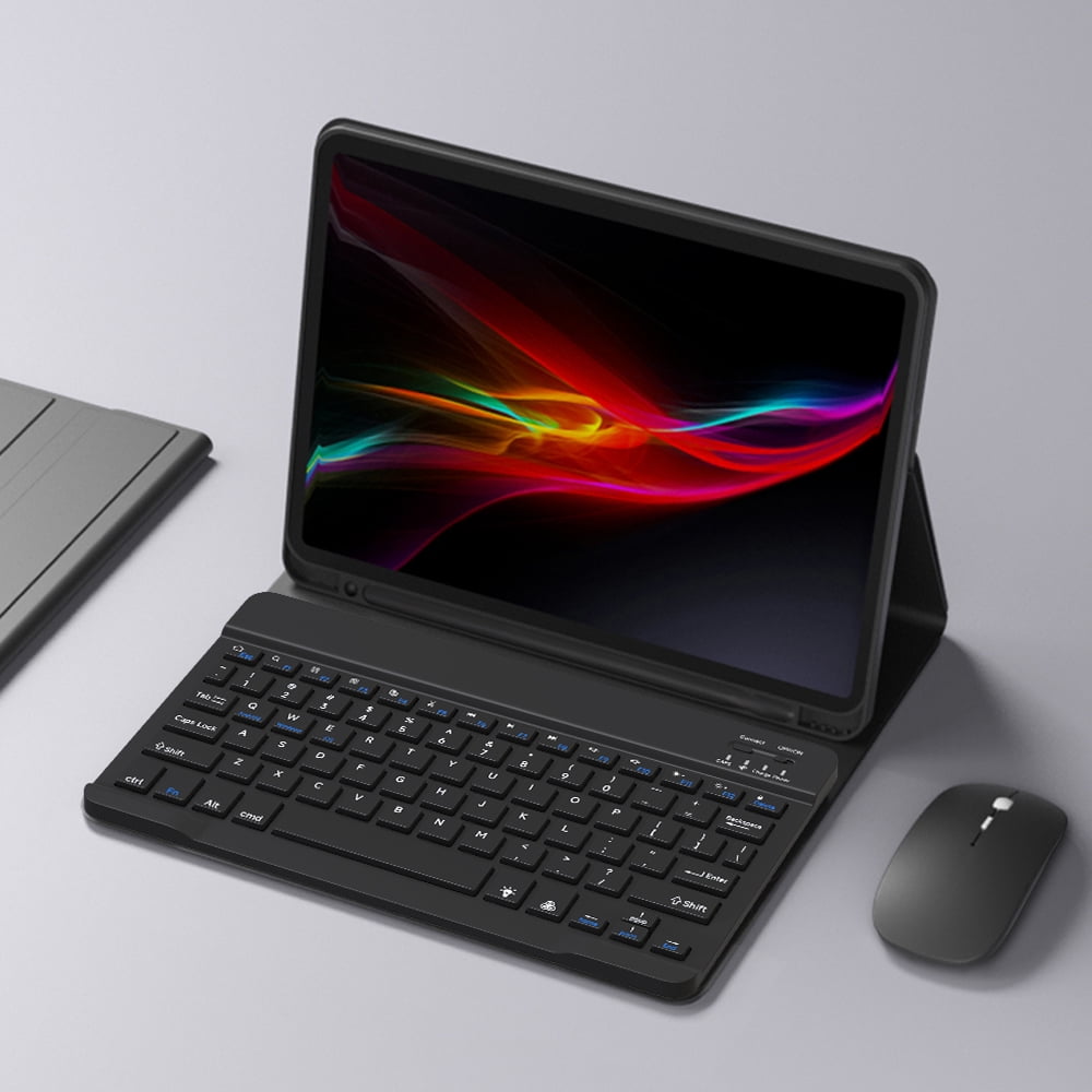 For iPad 2024 Air 11 inch Case with Bluetooth Keyboard Cover for 2024