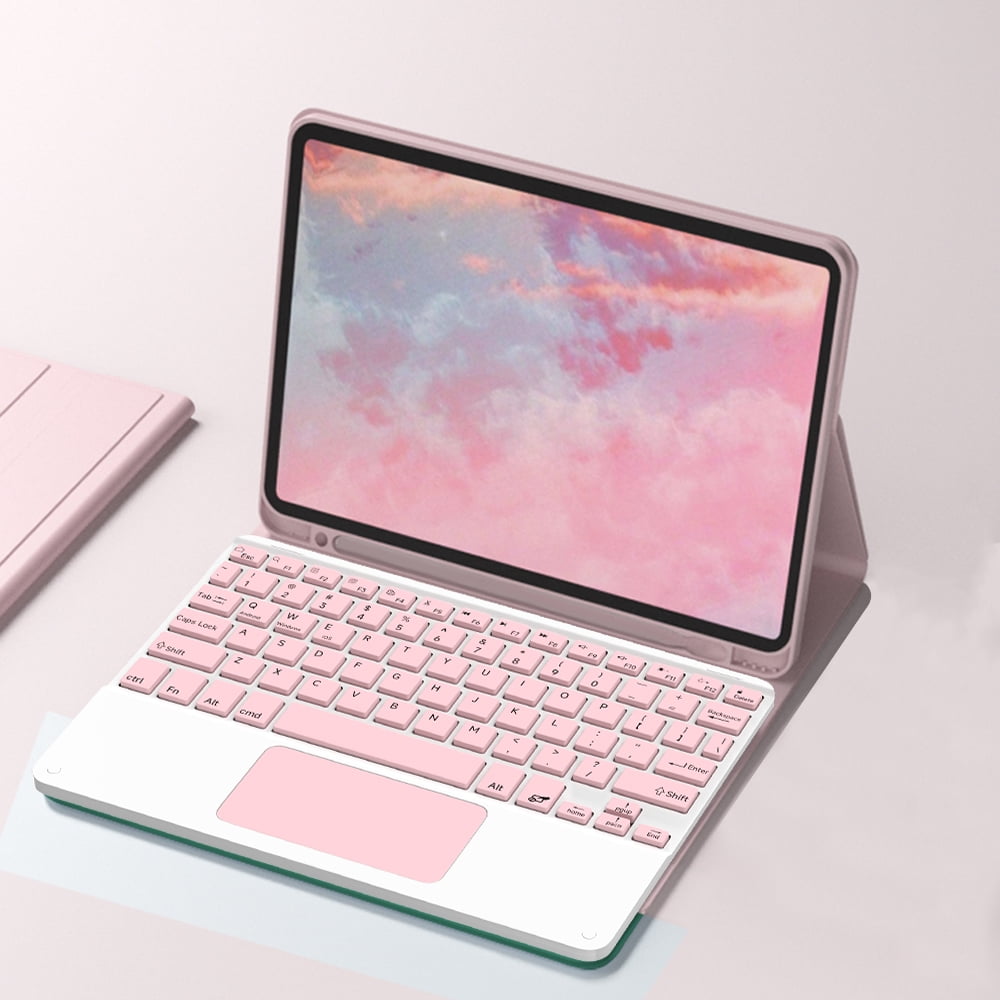 For iPad 2024 Air 11 inch Case with Bluetooth Keyboard Cover for 2024