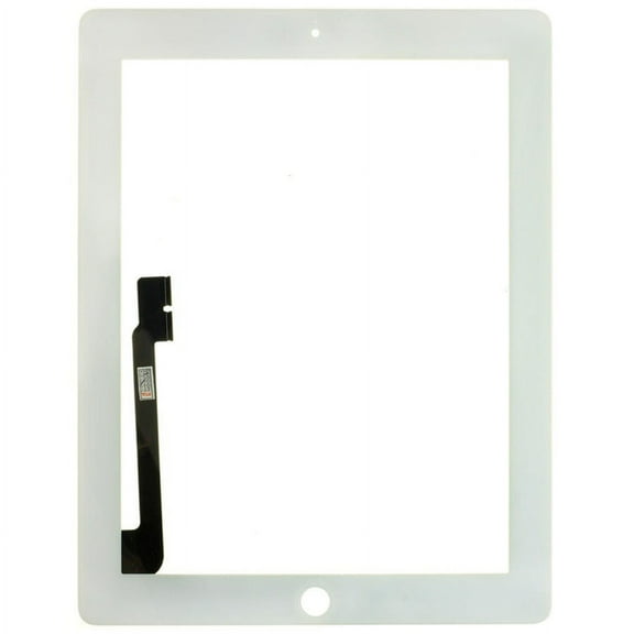 For iPad 3 A1416 A1430 A1403 / iPad 4 A1458 A1459 A1460 Replacement Touch Screen Digitizer in White
