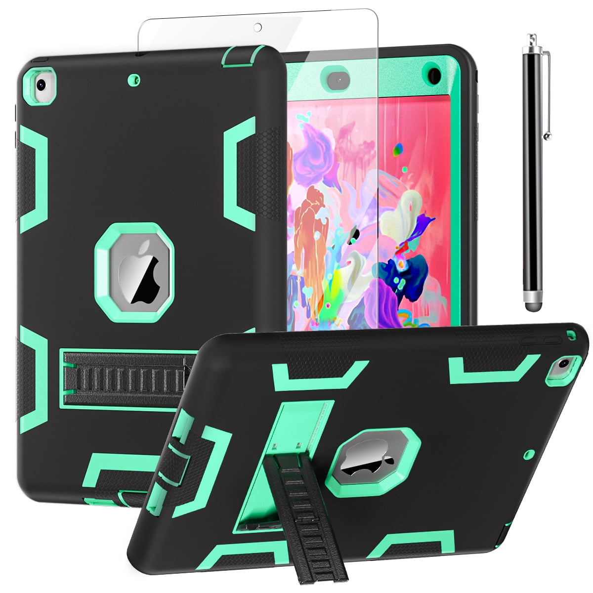 For iPad 6th/5th Generation Case 9.7 Inch Shockproof Rugged Heavy