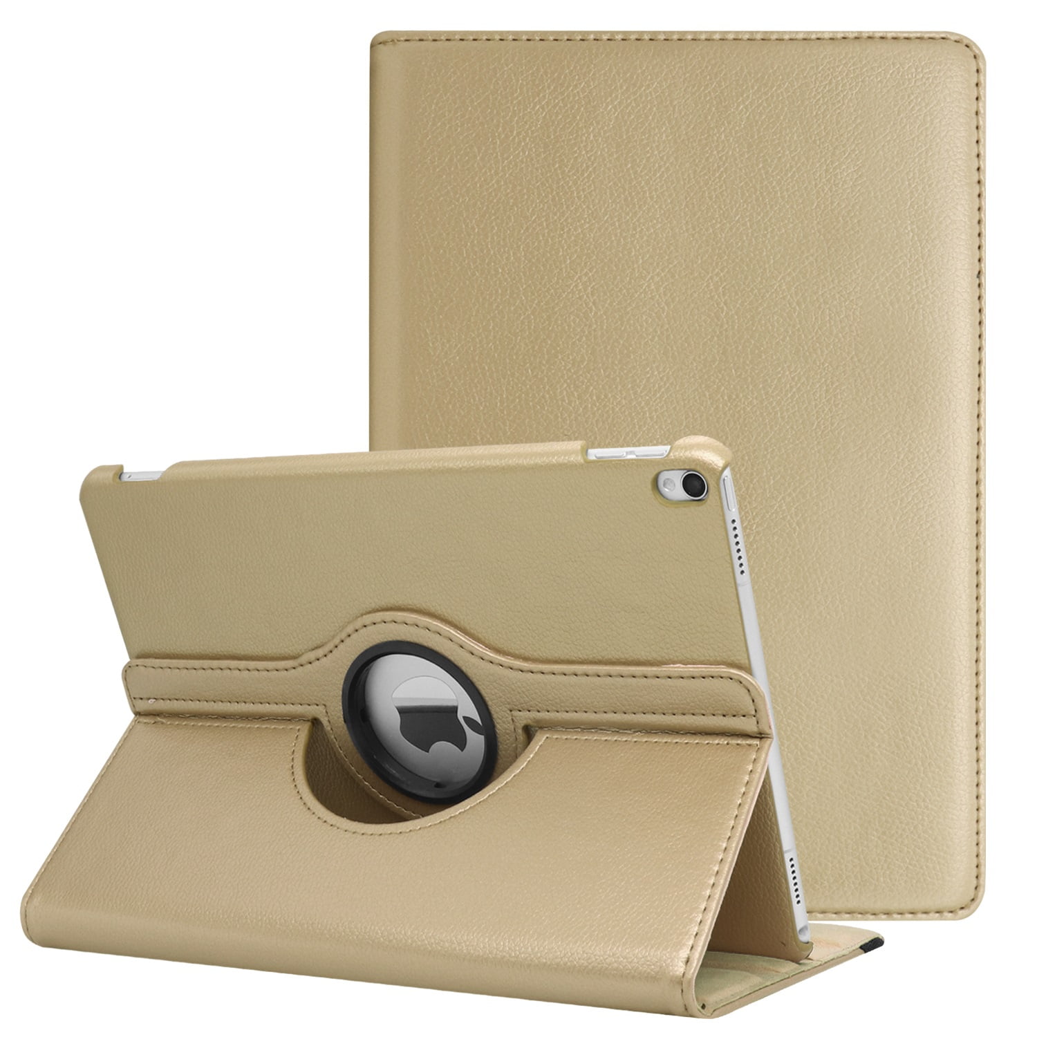 For iPad 6th Generation Cases, 360 Degree Rotating Stand Hard-Cover ...