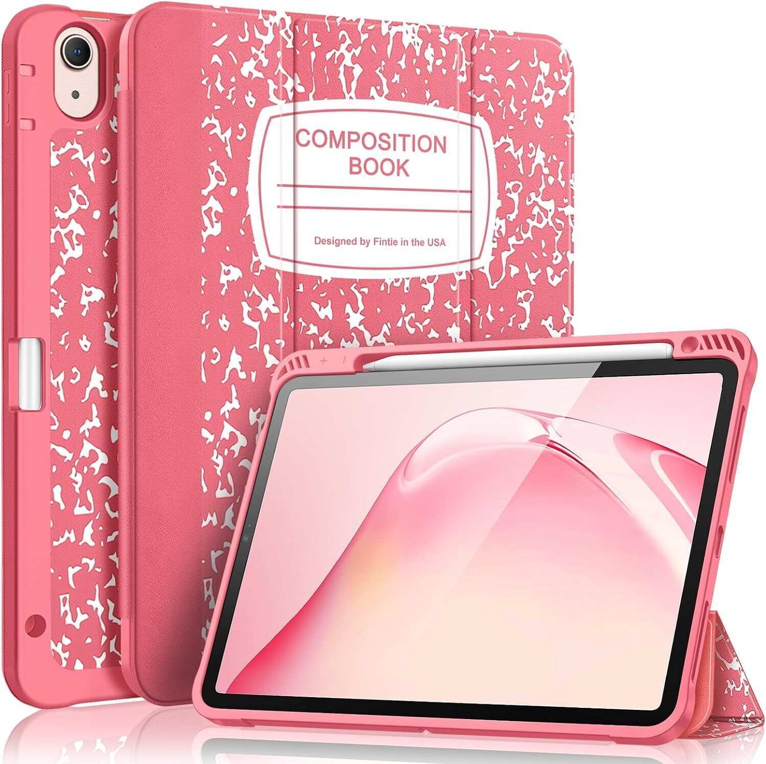 For iPad Air 11inch M2 2024 /iPad Air 5th Gen Case Smart Folio Stand
